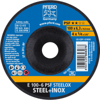 Круг шлифовальный E 100-6 PSF STEELOX/16 (643273)